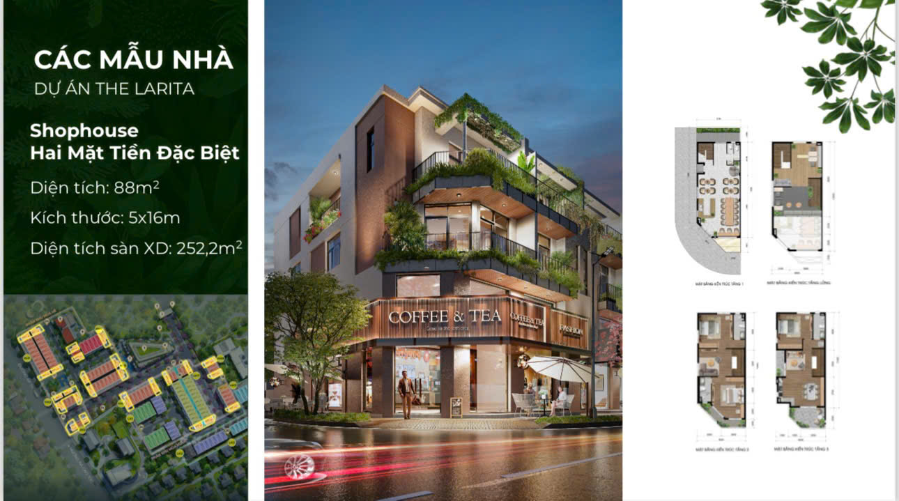 Các nhà mẫu The Larita