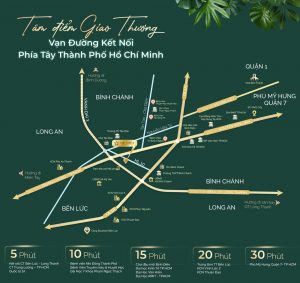 Lợi thế về vị trí tiện ích The Larita